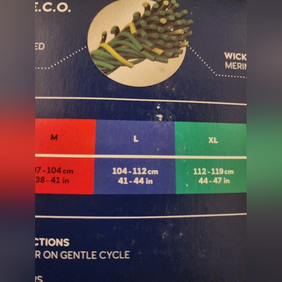 NWT, Paradox Men's LG Merino Wool Blend Performance Base Layer Long Sleeve Black - Picture 8 of 8